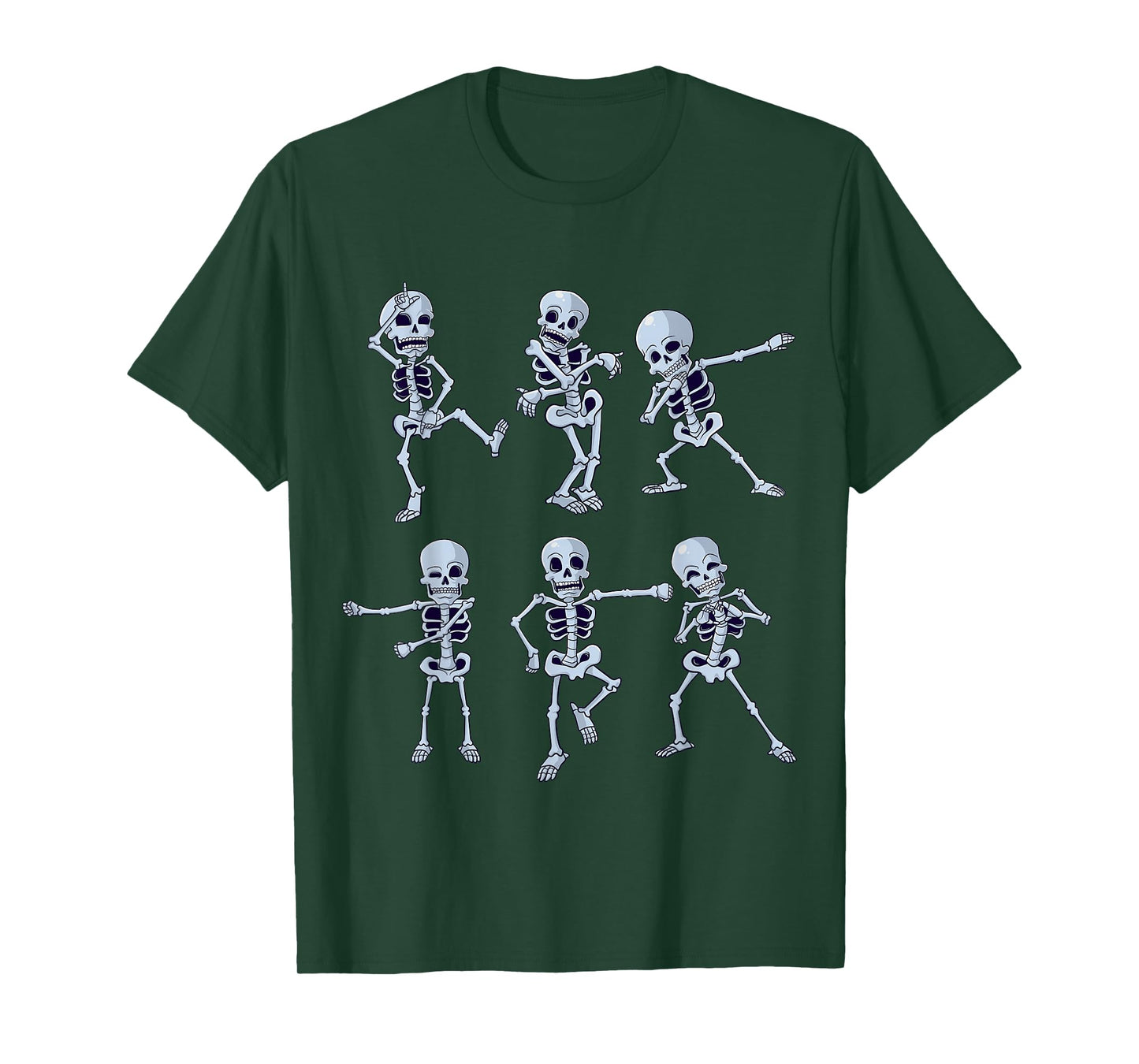 Dancing Skeletons Dabbing Skeleton Dab Boys Girls Halloween T-Shirt