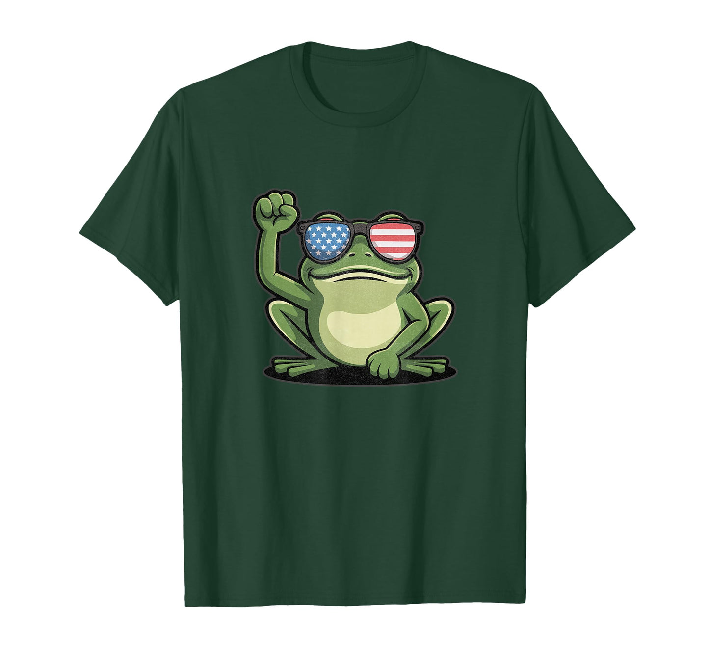 Portland Frog Subtle Protest on NO Kings Day T-Shirt