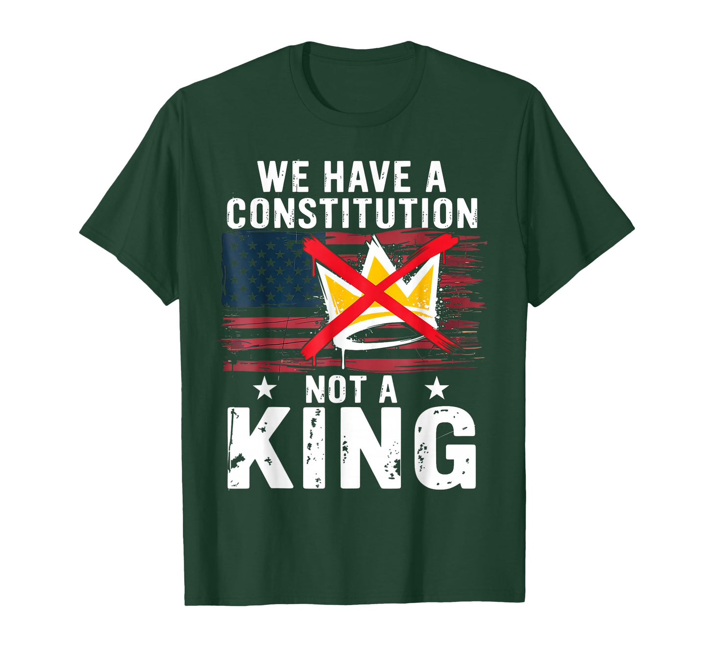 White Portland Frog Tee No Kings Shirt Men Women No Kings T-Shirt