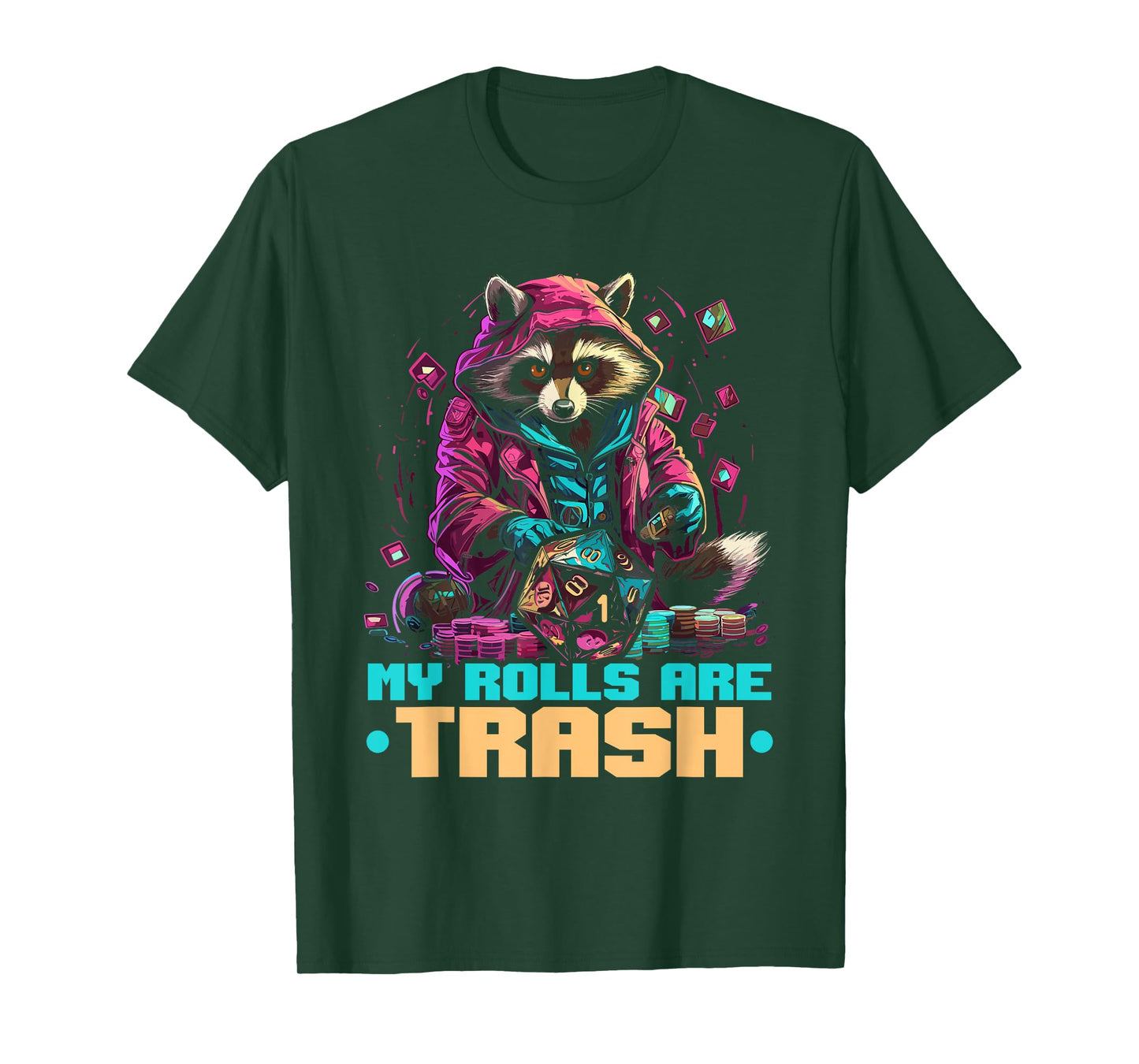 RPG Gaming Role Playing D20 Tabletop Games Funny RPG Gamer T-Shirt