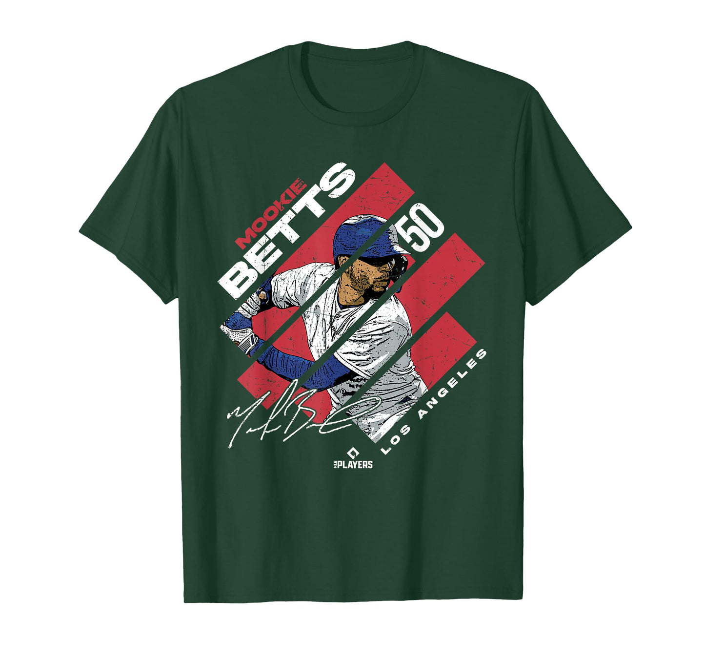 Mookie Betts | Los Angeles Baseball MLB Players | MLBMBE3002 T-Shirt