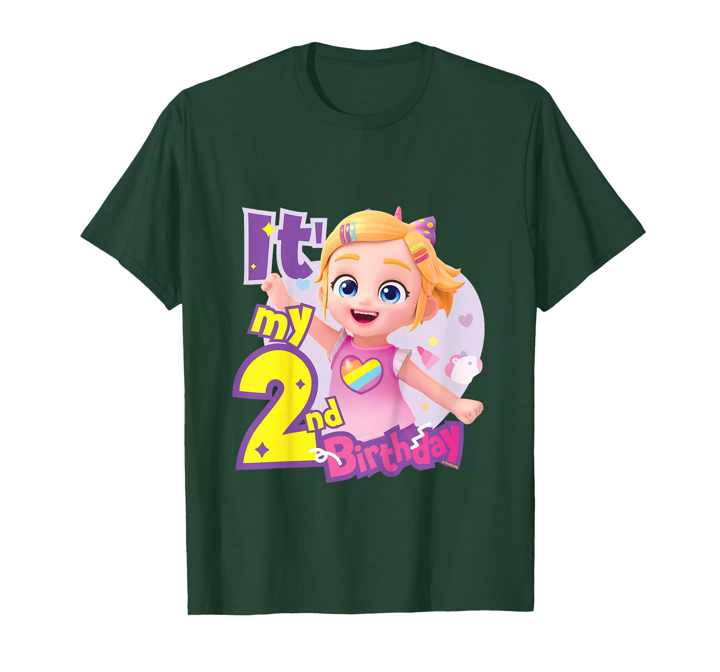 Bebefinn Bora It' My 2nd Birthday Girl Kids T-Shirt