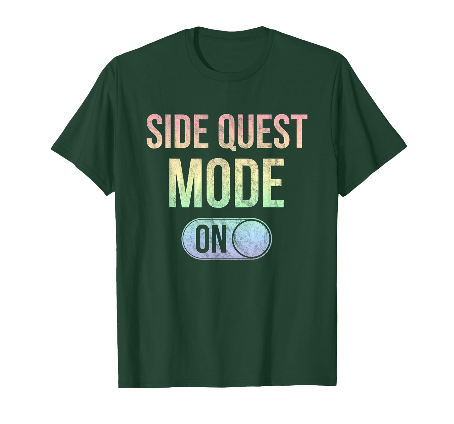 Side Quest Mode On - Funny Rave EDM Festival Gamer T-Shirt