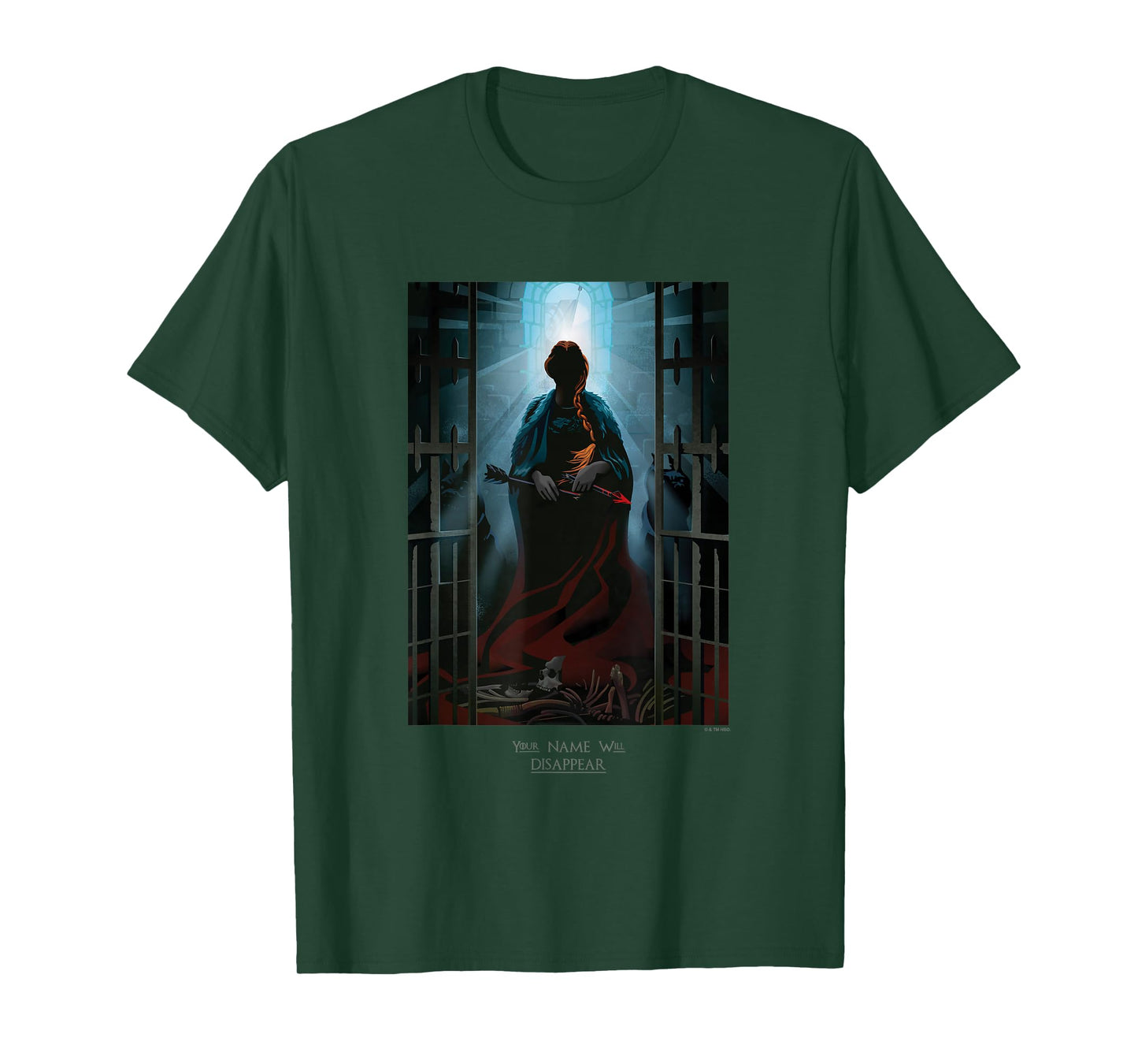 Game Of Thrones Sansa Stark Your Name Wil Disappear Poster T-Shirt
