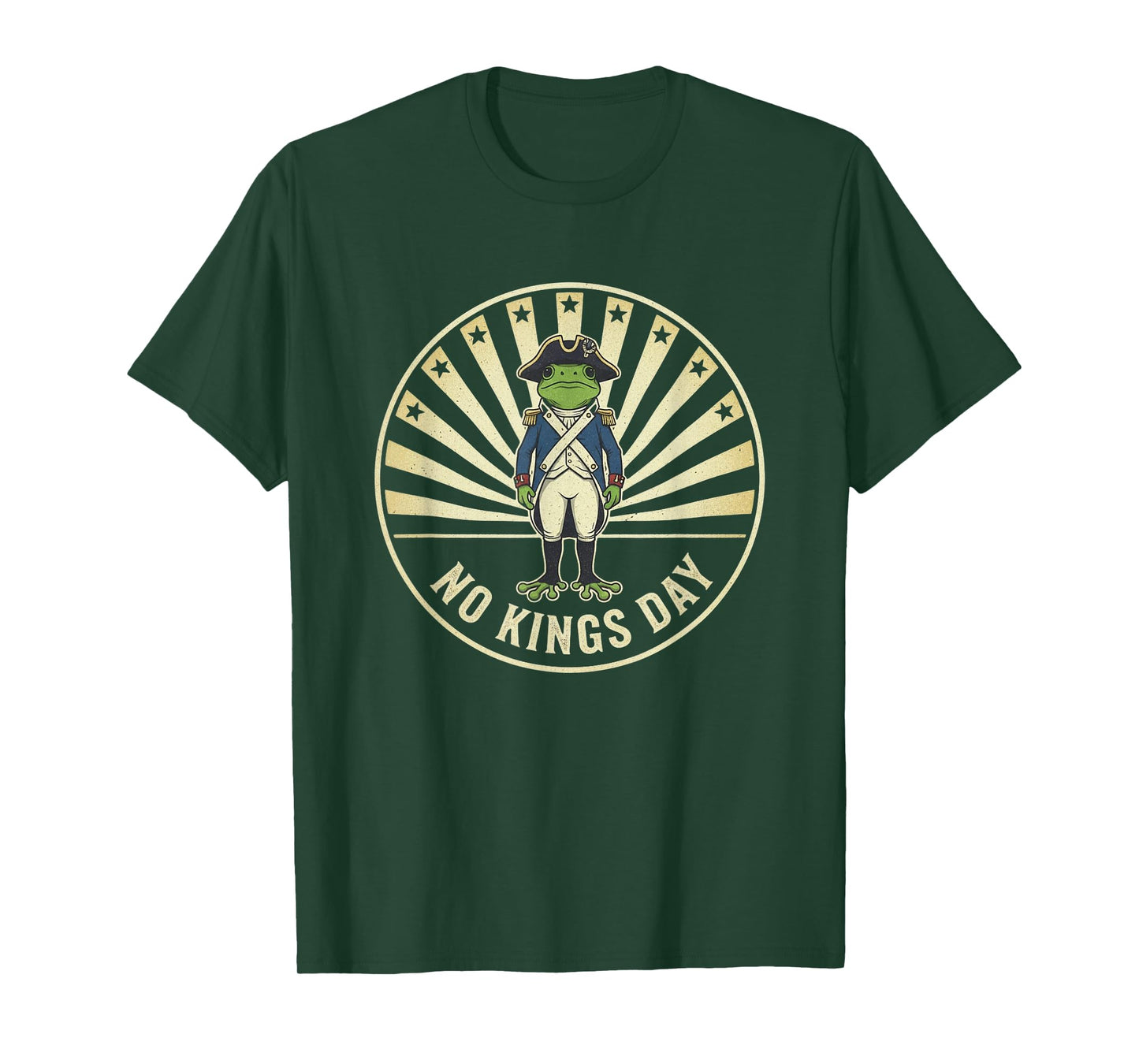 No Kings Day Portland Shirt Funny Frog Protest T-Shirt