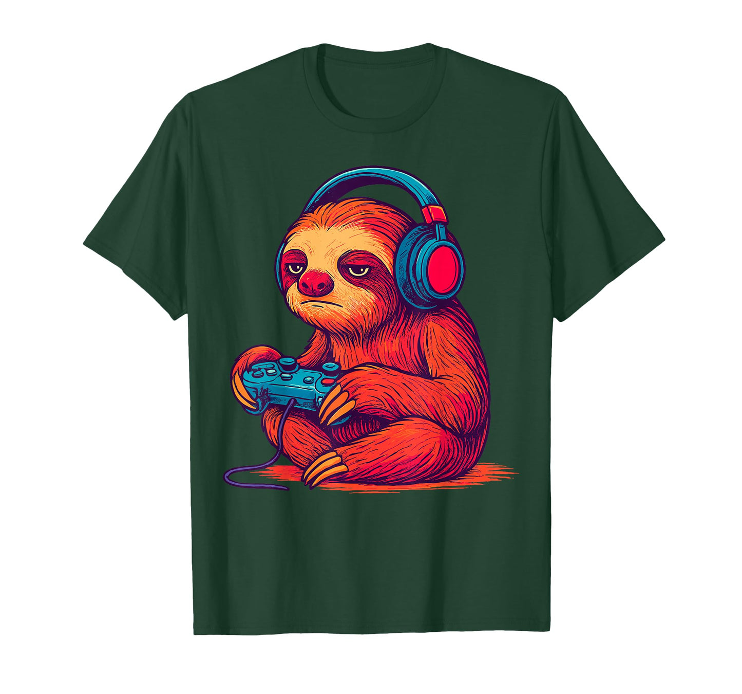 Gamer Sloth T-Shirt