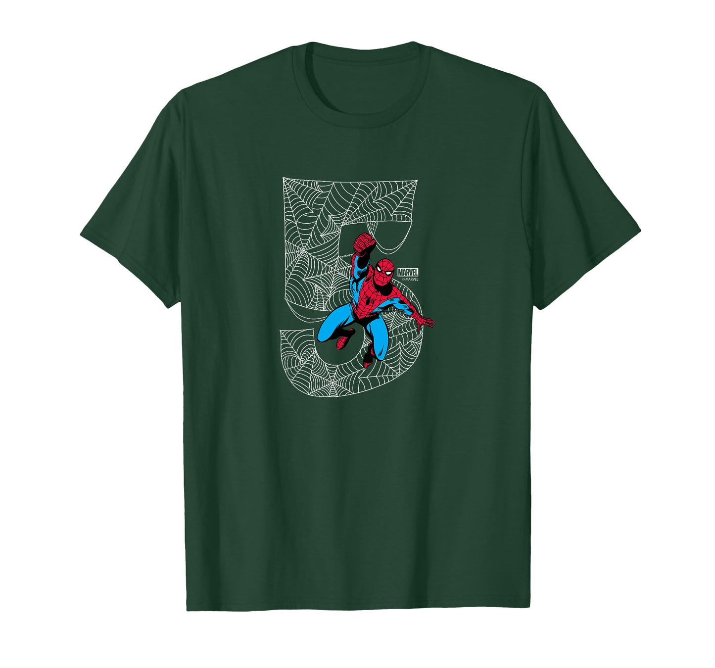 Kids Spider-Man - 5th Birthday T-Shirt