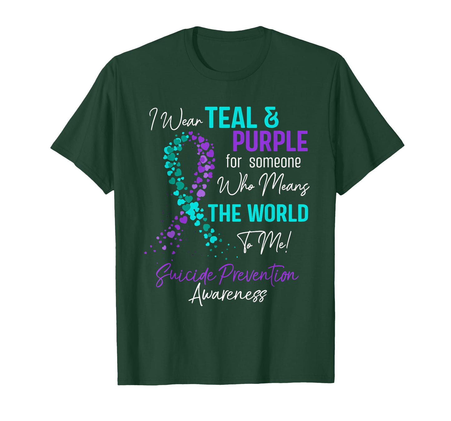 Suicide Prevention Awareness Positive Motivational Quote T-Shirt