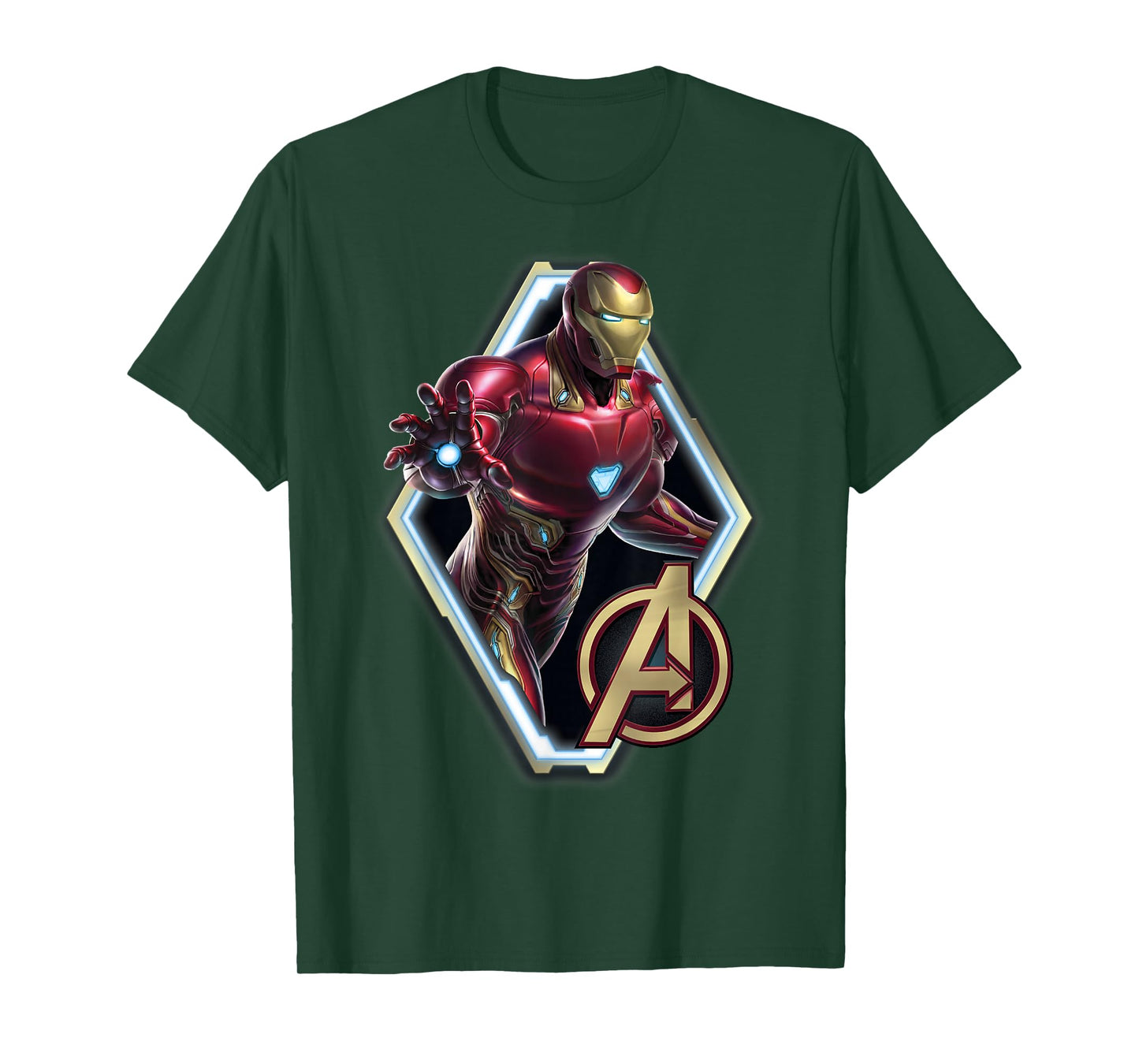 Marvel Avengers Endgame Iron Man Logo Graphic T-Shirt T-Shirt