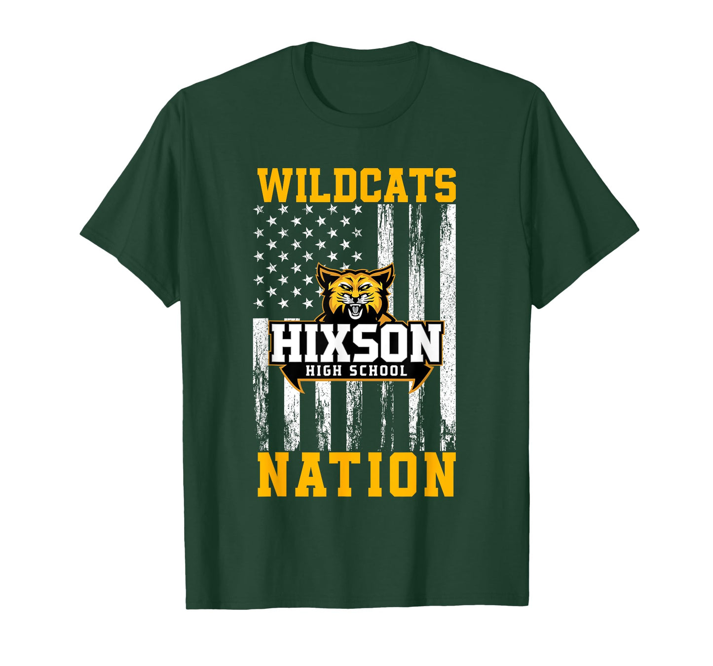 Hixson Wildcats Logo Nation HS T-Shirt