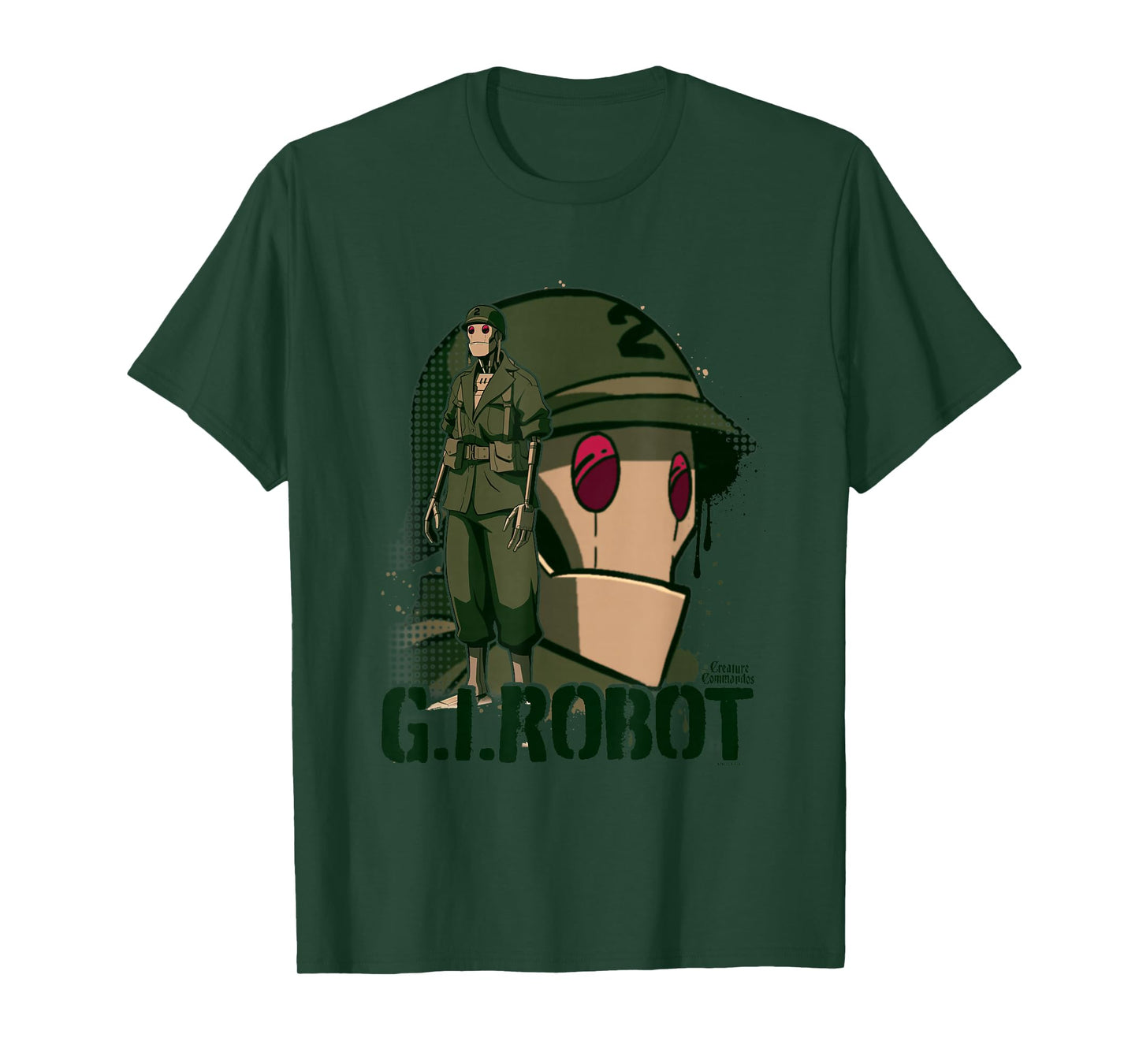 Creature Commandos G.I. Robot Showcase T-Shirt