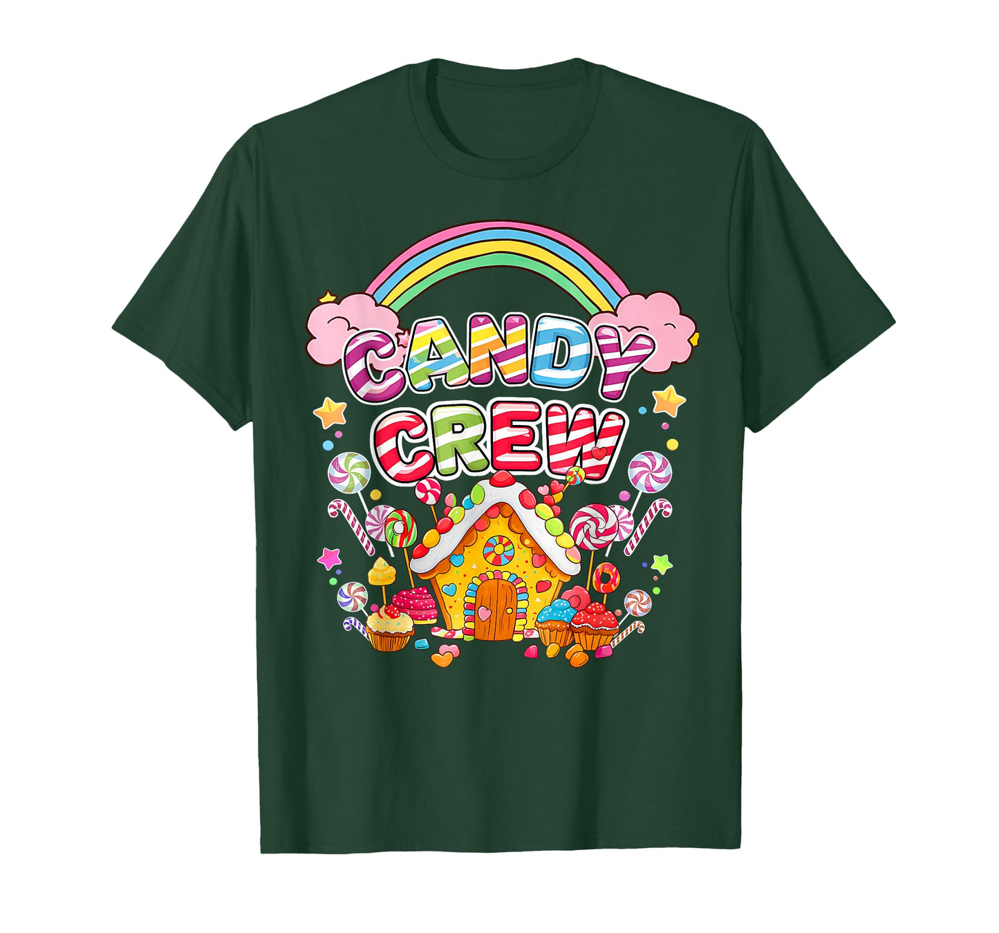 Candy Crew Candy Costume Funny Candy Squad Women Girls T-Shirt