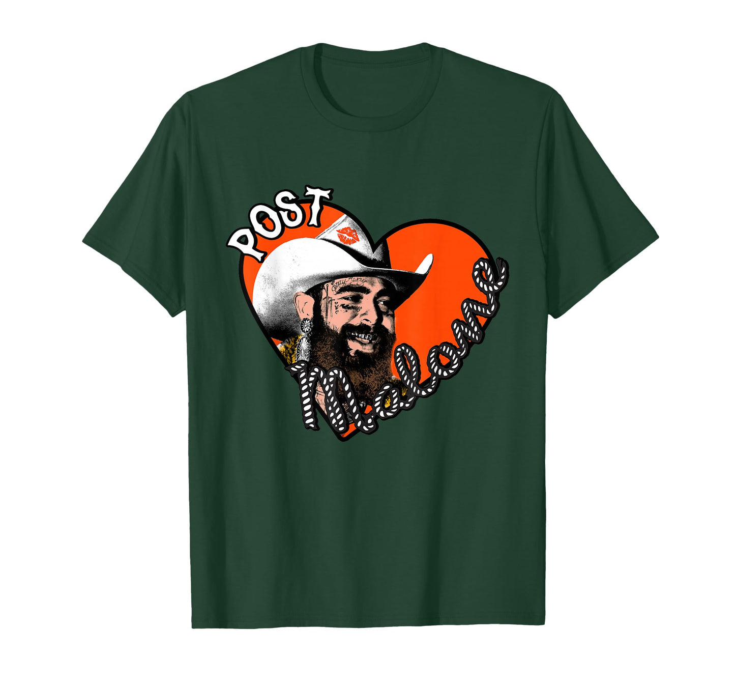 Official Post Malone Heart Photo T-Shirt