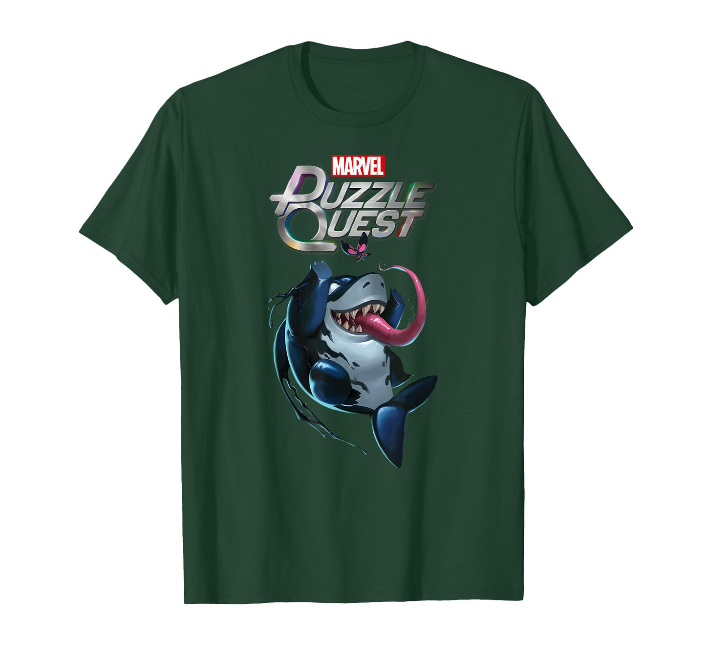 Marvel Puzzle Quest Jeff the Land Shark Jeffrey Symbiote T-Shirt