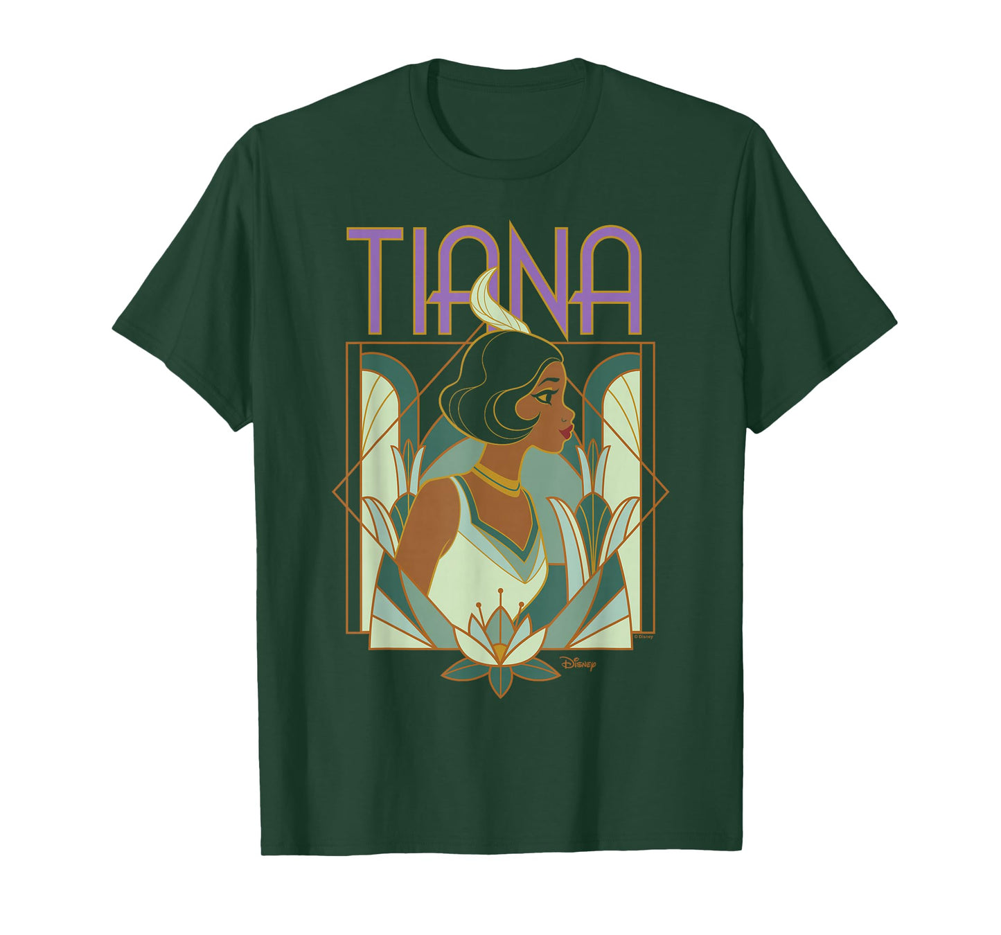 Disney Princess - Tiana Art Deco T-Shirt