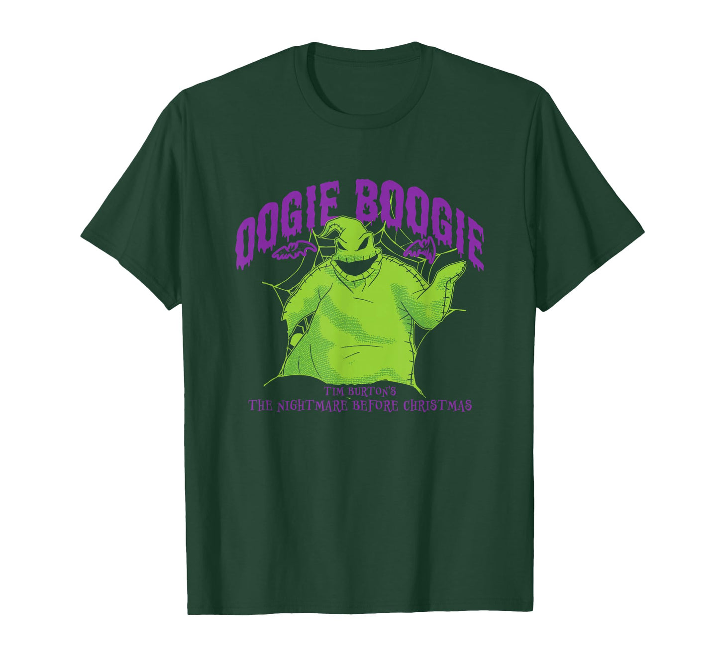 Disney The Nightmare Before Christmas Oogie Boogie Poster T-Shirt