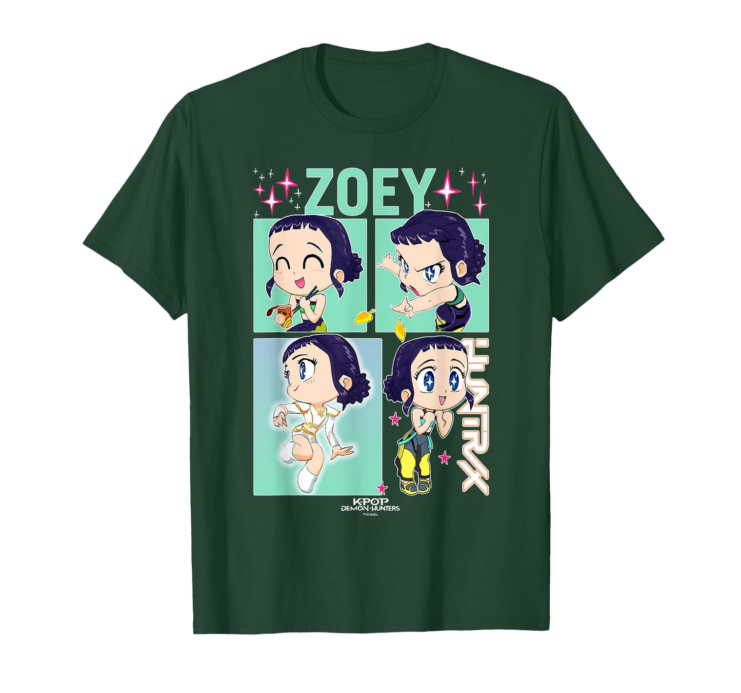 KPop Demon Hunters Zoey Officially Licensed T-Shirt