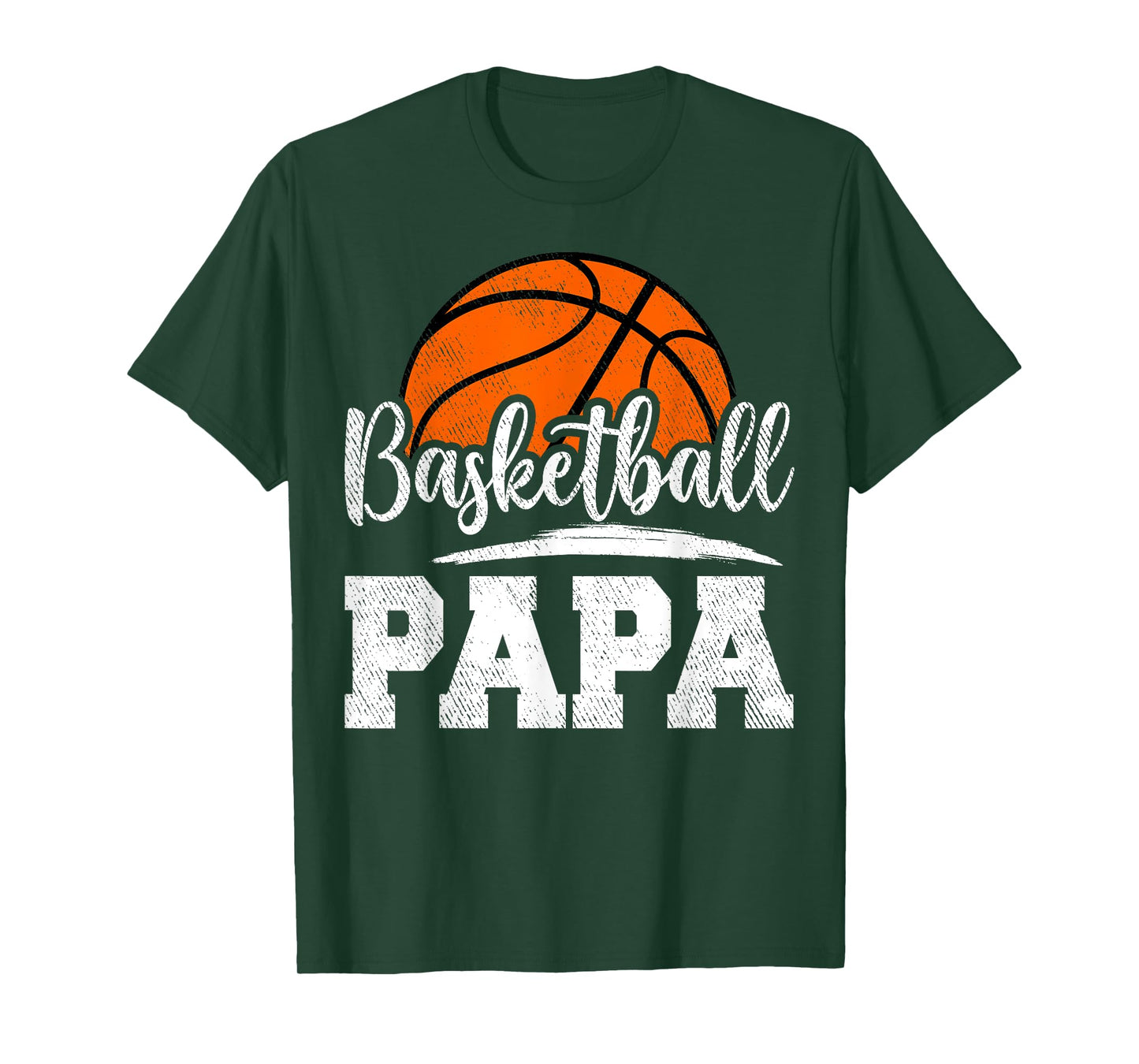 Basketball Papa Basketball Player Game Day Father's Day T-Shirt