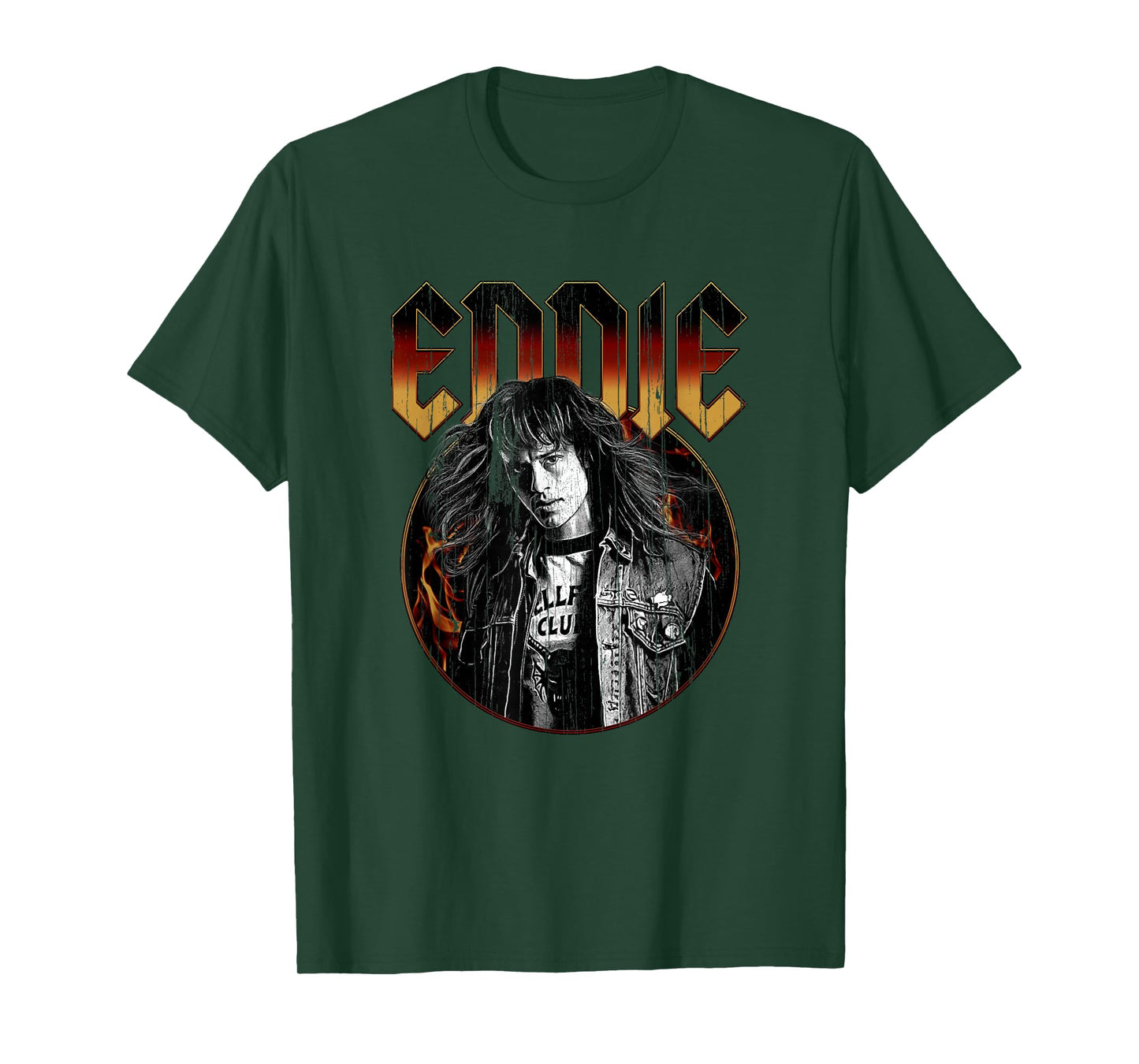 Stranger Things Eddie Munson Hellfire Club Vintage T-Shirt