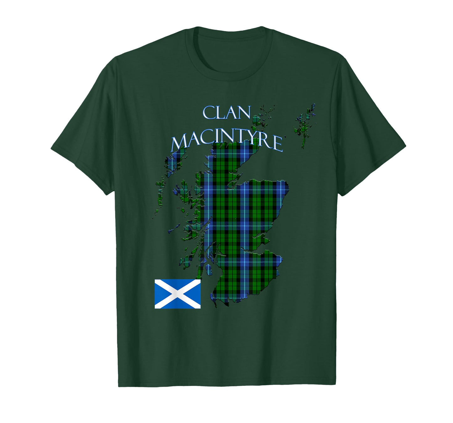 MacIntyre Scottish Clan Tartan Scotland T-Shirt