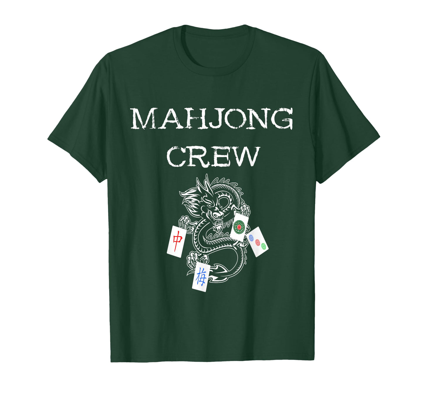 Mahjong Crew Mah Jongg Squad Team Chinese Game Set Group T-Shirt