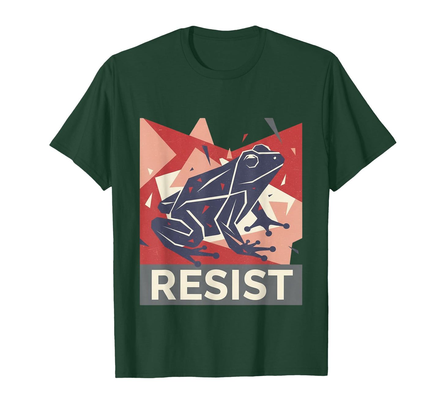 Portland Resist Frog Protest No Kings Day T-Shirt