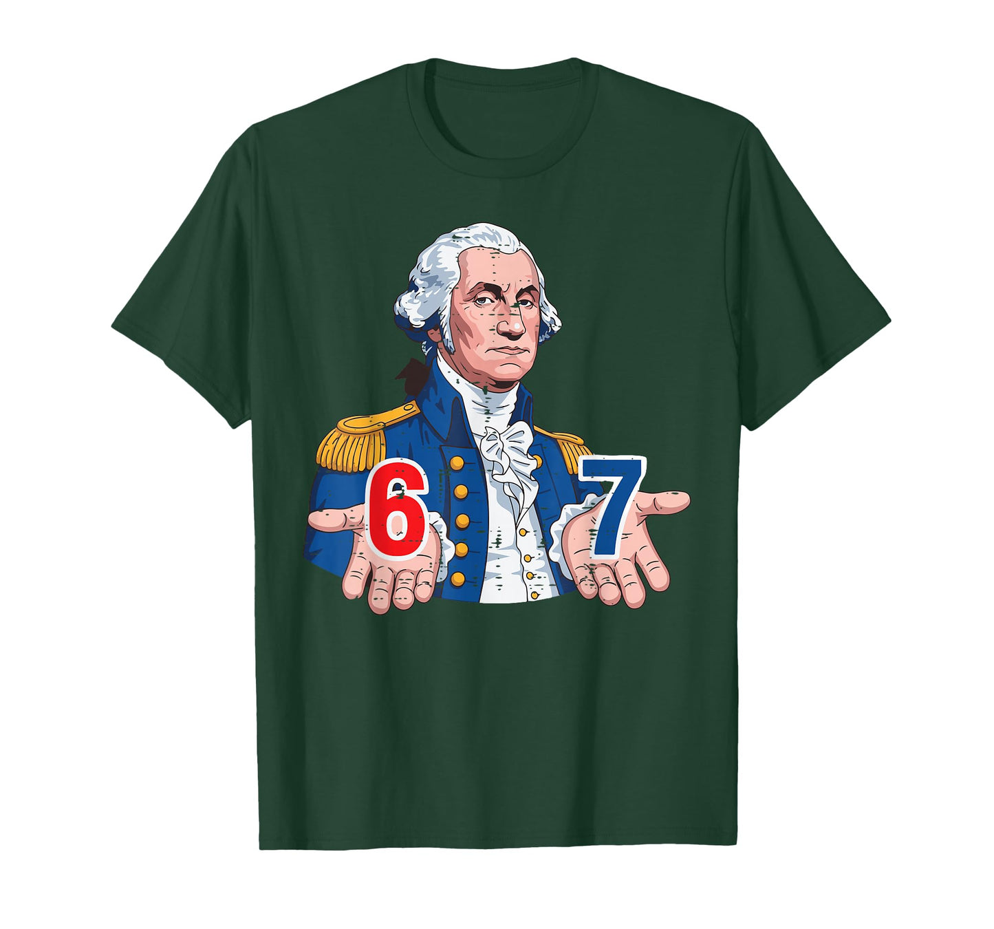 6 7 Washington Funny 67 Costume Meme Six Seven Kids Youth T-Shirt