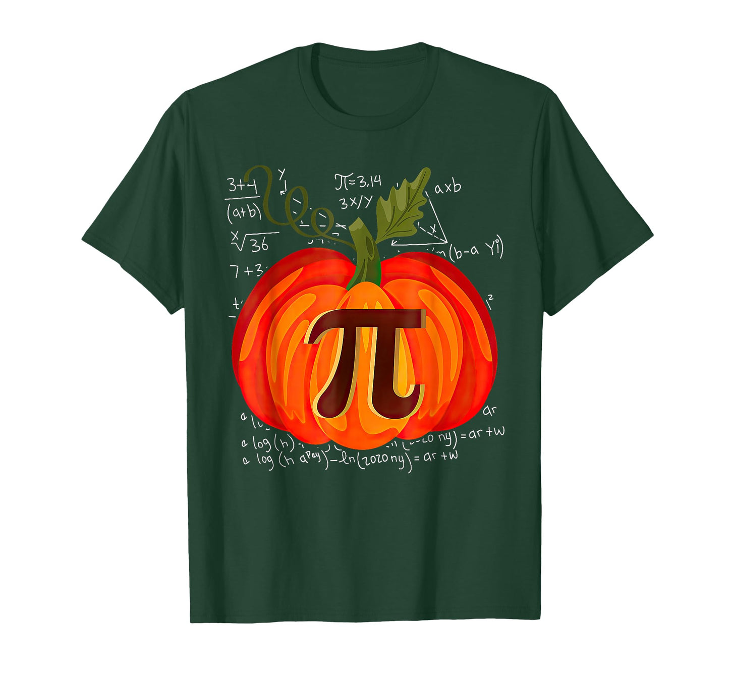 Pumpkin Pie Math Halloween Pi T-Shirt
