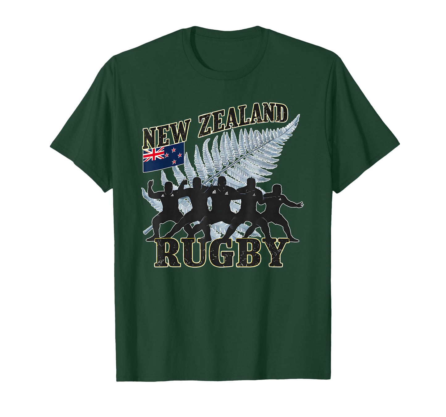 New Zealand Rugby Fan shirt All black Haka Maori dance T-Shirt