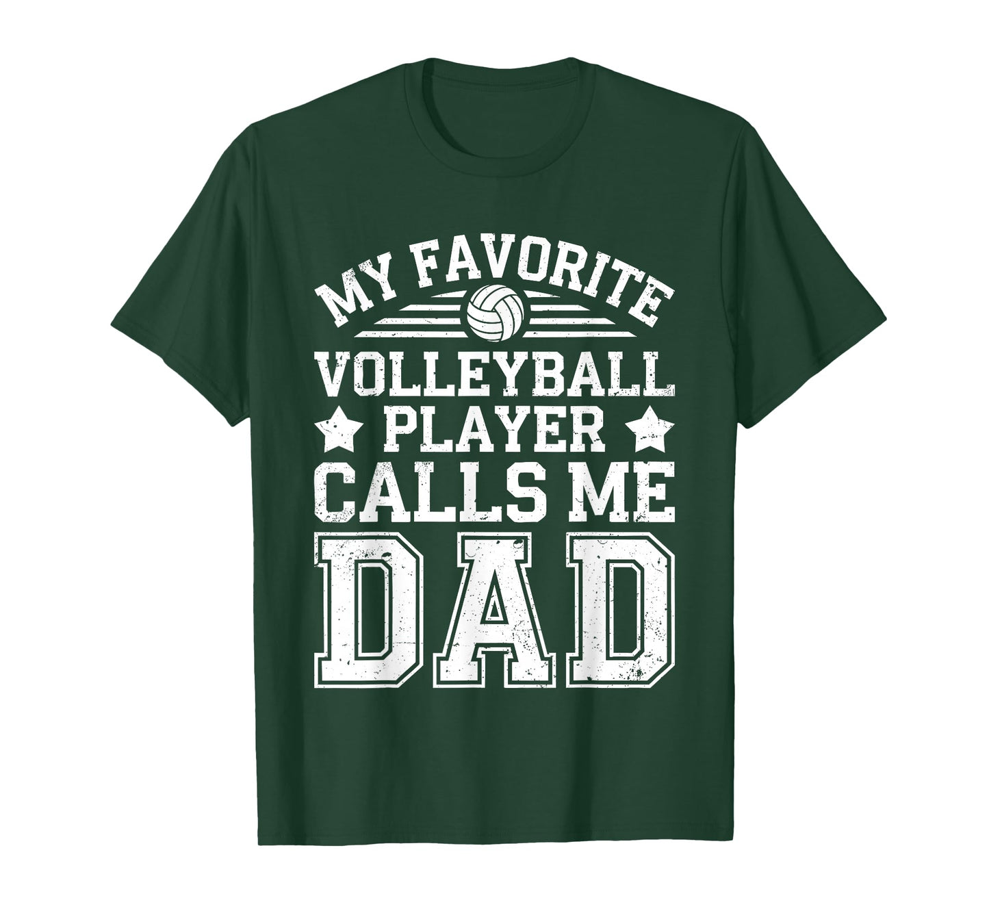 My Favorite Volleyball Player Calls Me Dad Shirt Fathers Day T-Shirt