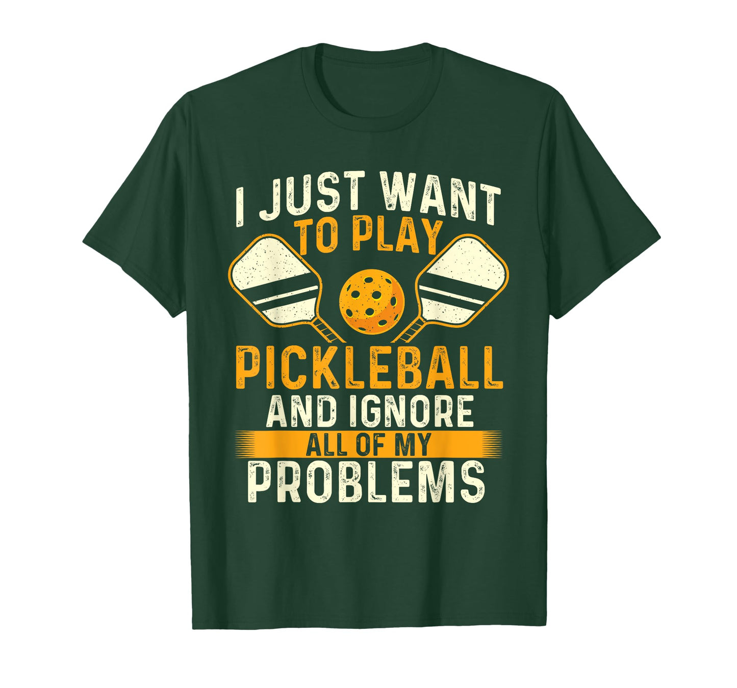 I Just Want To Play Pickleball - Pickleballers Sports Lover T-Shirt
