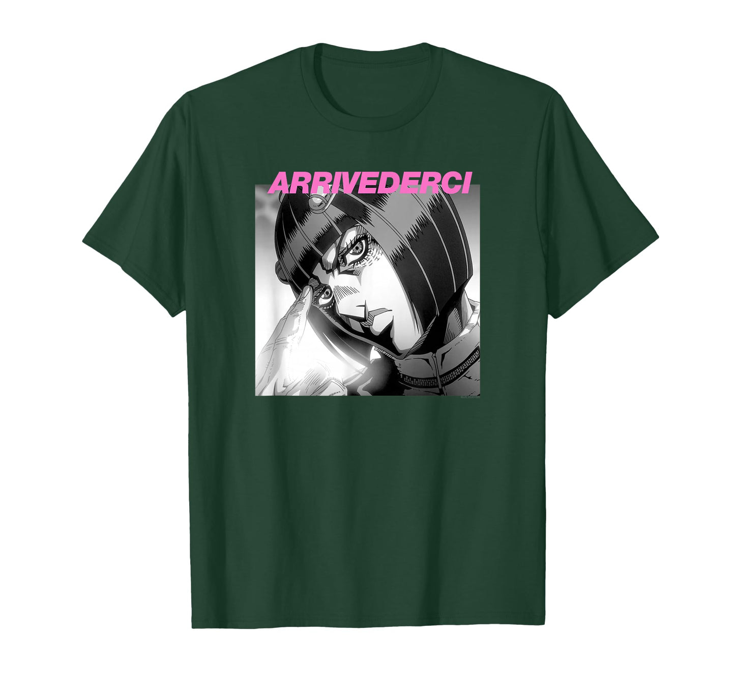 JoJo's Bizarre Adventure Part 5 Bruno Bucciarati Arrivederci T-Shirt