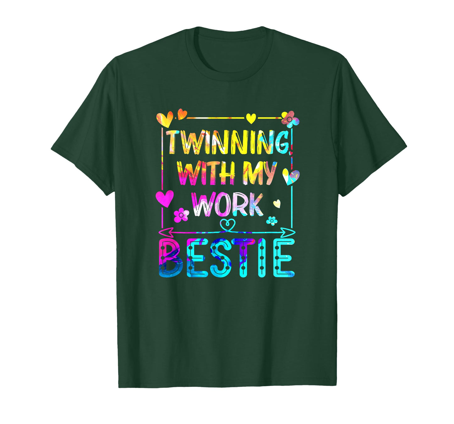 Twinning With My Work Bestie Best Friend Twin Day Week T-Shirt