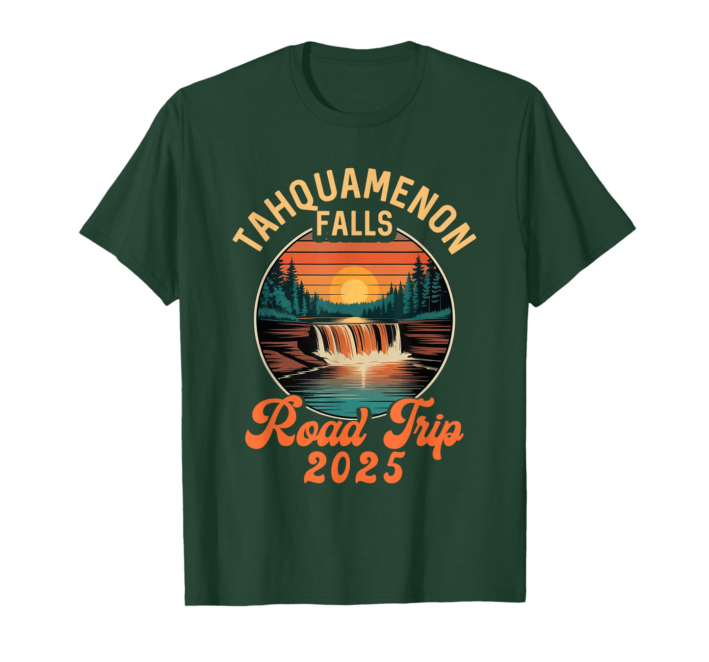 Tahquamenon Falls Road Trip 2025 Summer Vacation Family T-Shirt