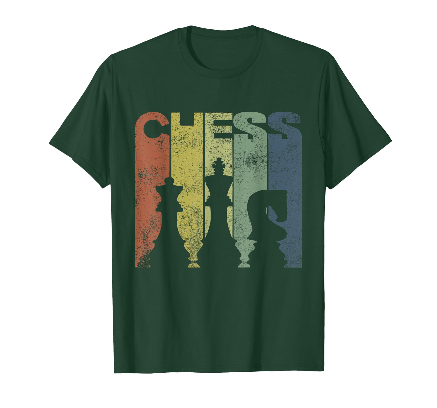 Retro Vintage Chess Birthday Gift Chess Player Kids Boy Girl T-Shirt