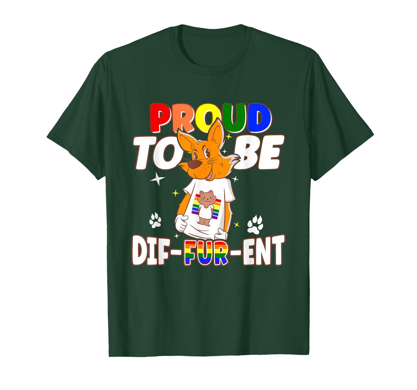 Furries want to be different fursona funny furry T-Shirt