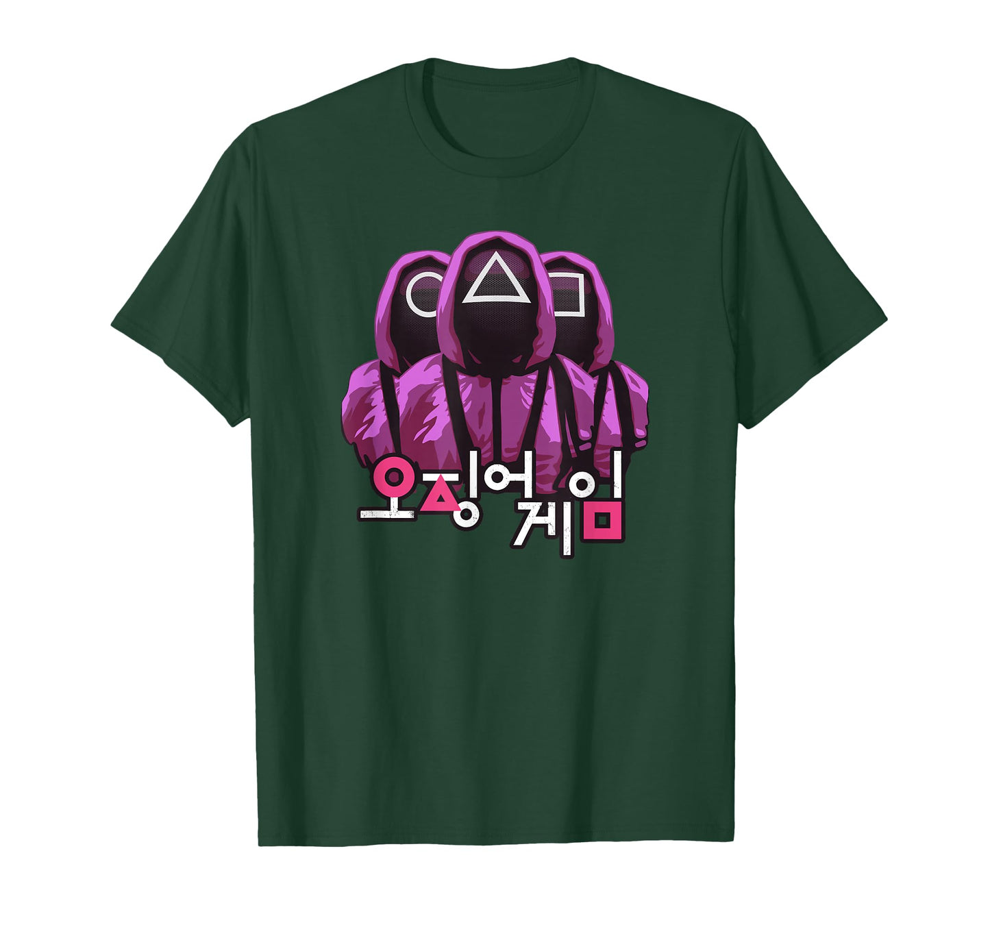 Squid Game Three Masked Guards T-Shirt