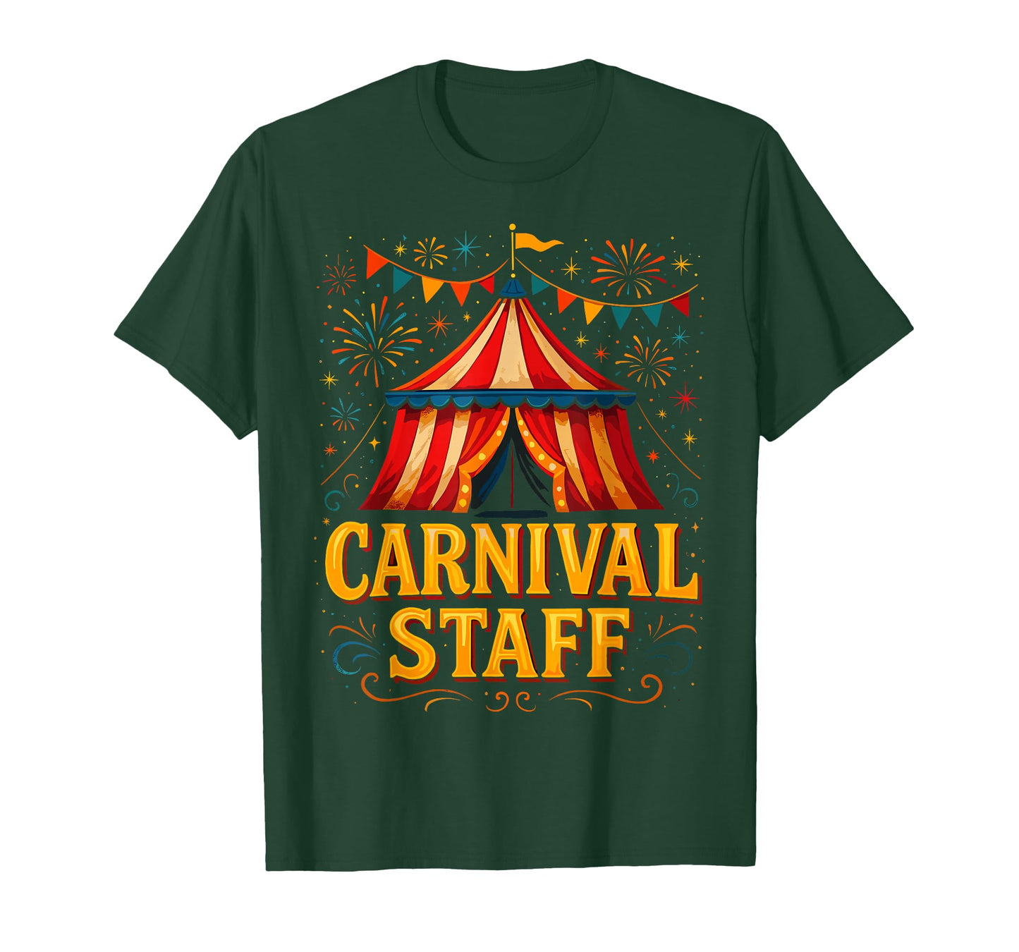 Funny Circus Staff Matching Carnival Staff T-Shirt