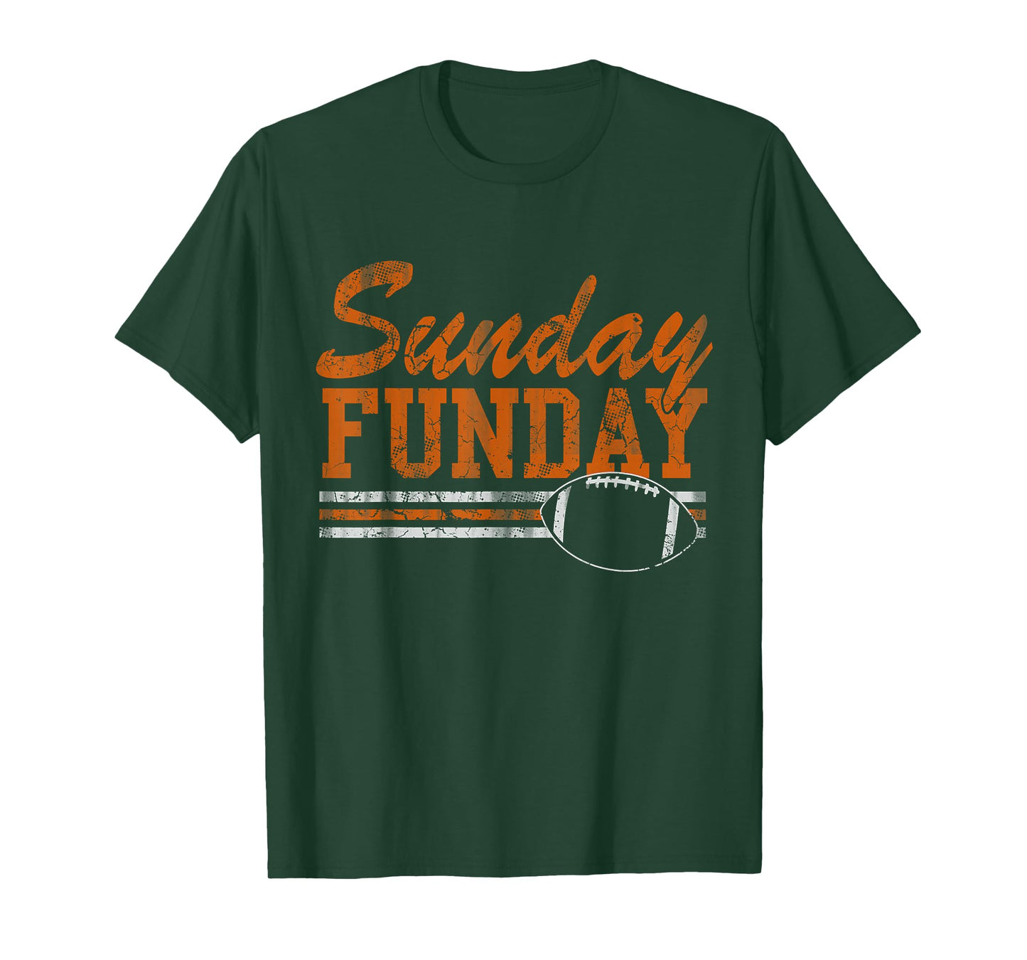 Retro Sunday Funday Football Fan Men Women Kids T-Shirt
