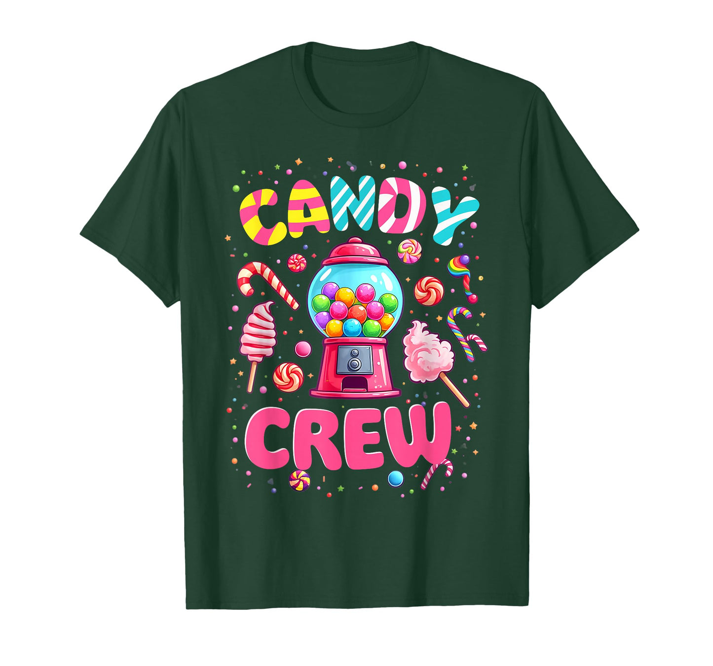 Candy Land Candy Crew Decorations Sweetie Candy Squad Party T-Shirt