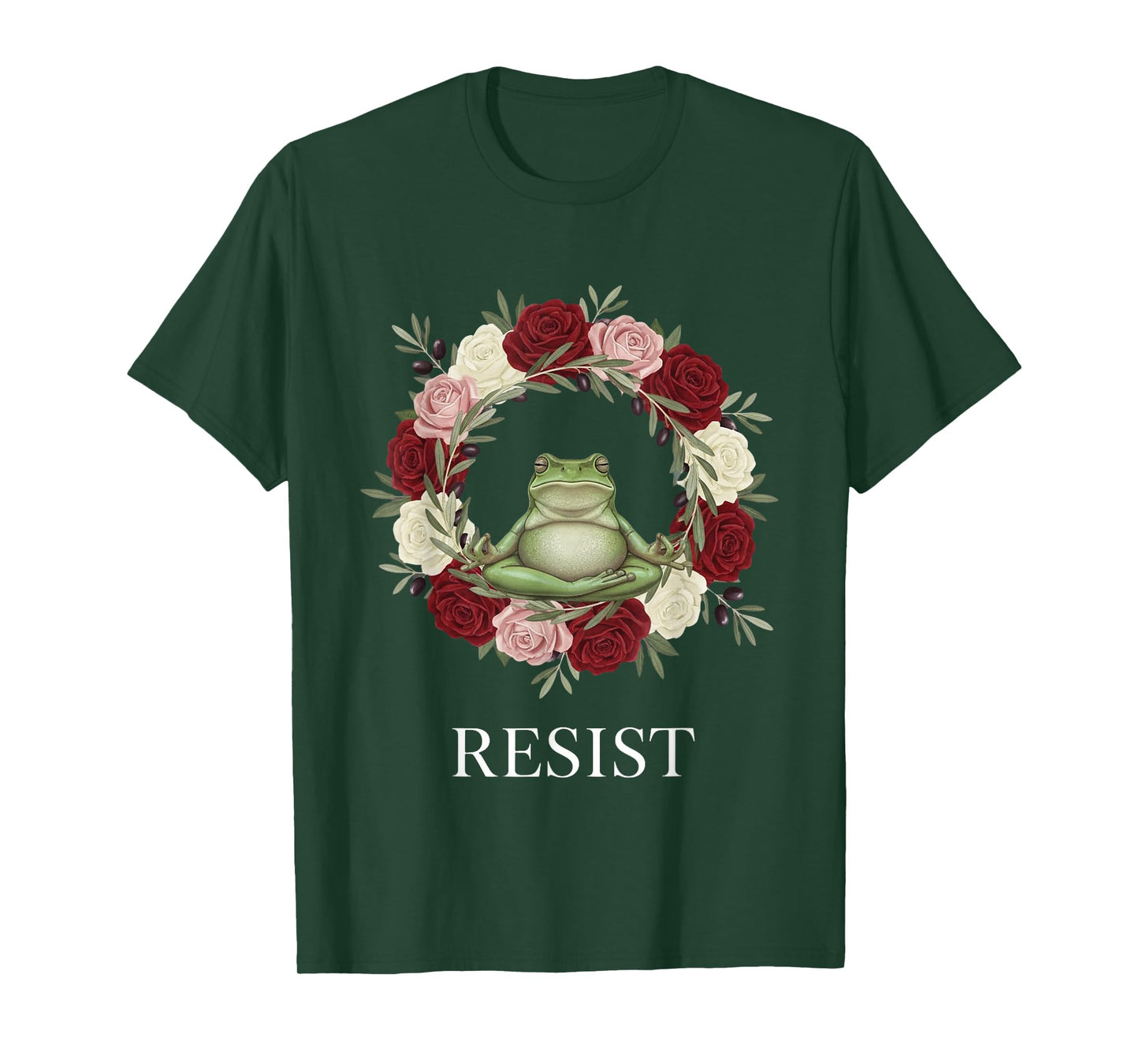 Portland Resist Frog Protest No Kings Day T-Shirt