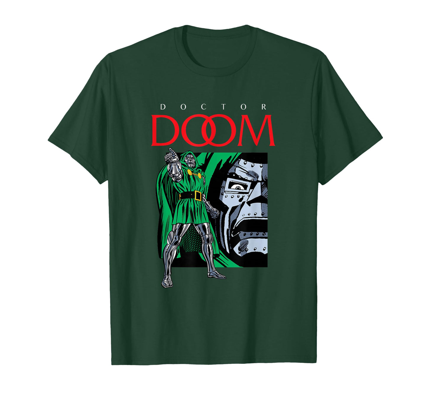 Marvel Comics Doctor Doom Fantastic Super Villain T-Shirt