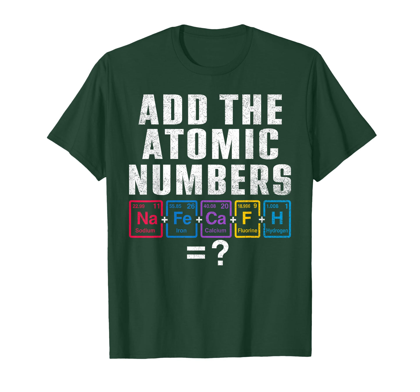 Vintage 67 Six Seven Meme Matching Elements Periodic Table T-Shirt