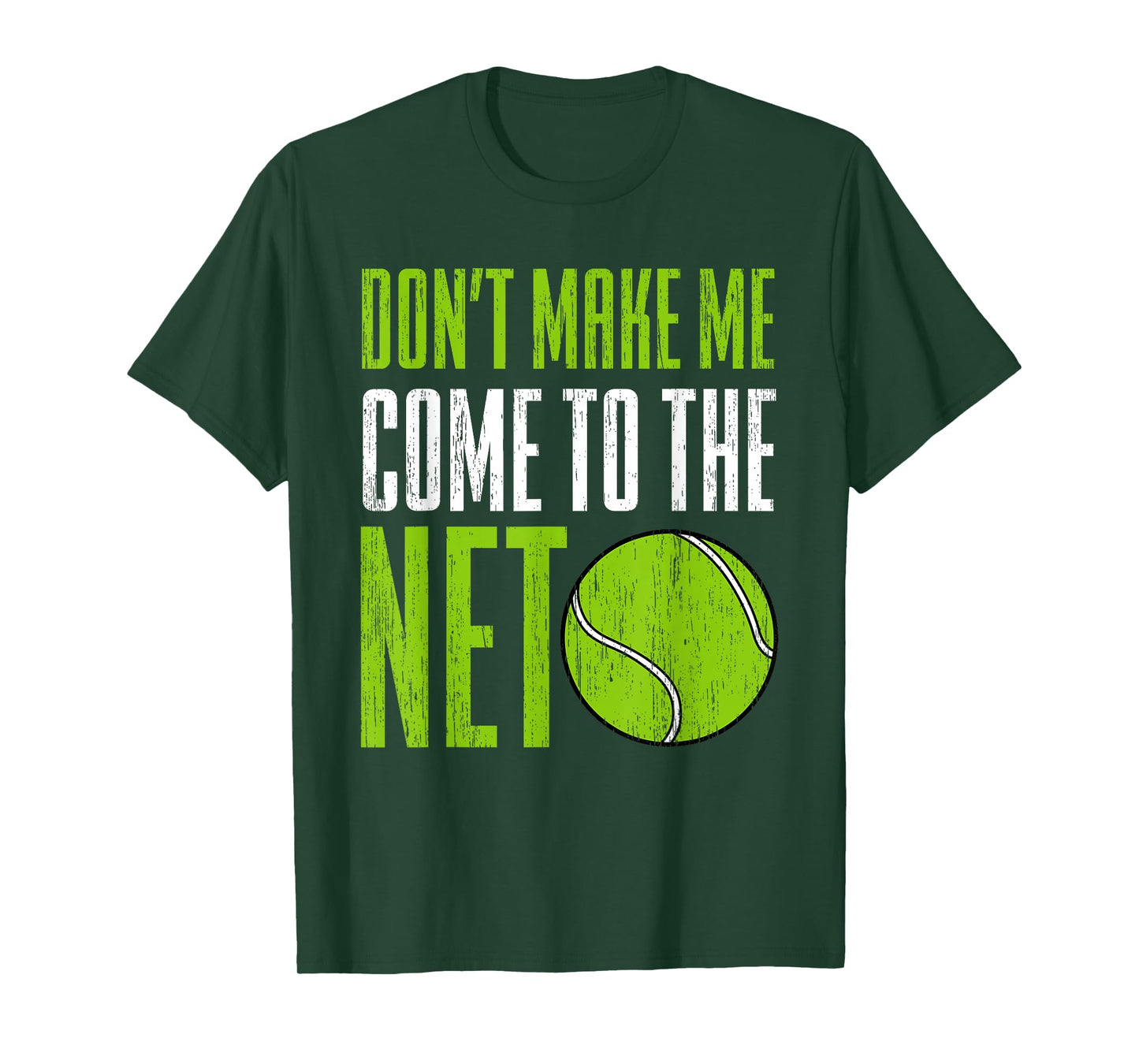 Funny Tennis Player Racket Ball Game Gag Gift Men Women Kids T-Shirt