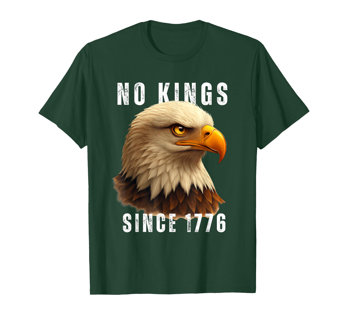 No Kings In America Since 1776 4th of july T-Shirt