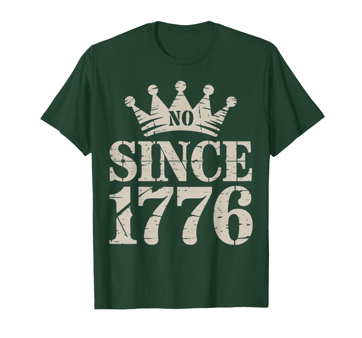 No Kings in America USA Since 1776 T-Shirt