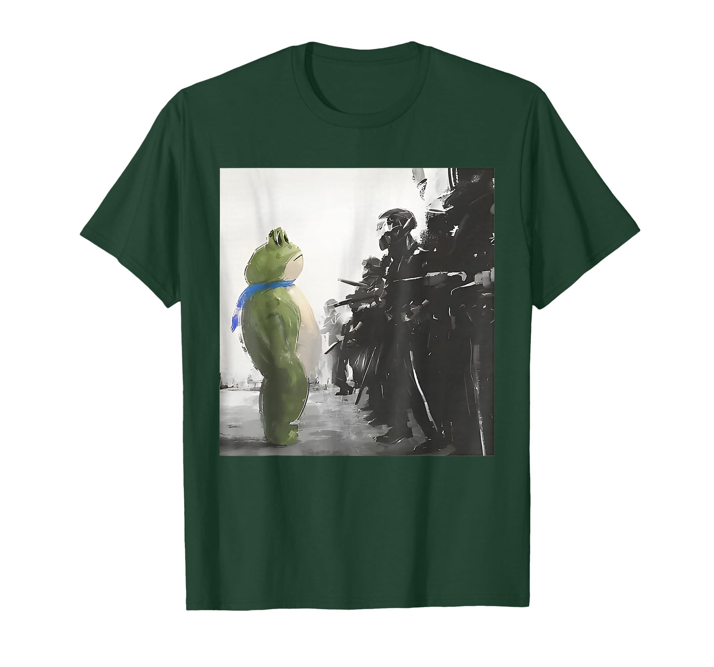 Portland Frog Protest Shirt Funny Portland Frog Protest T-Shirt