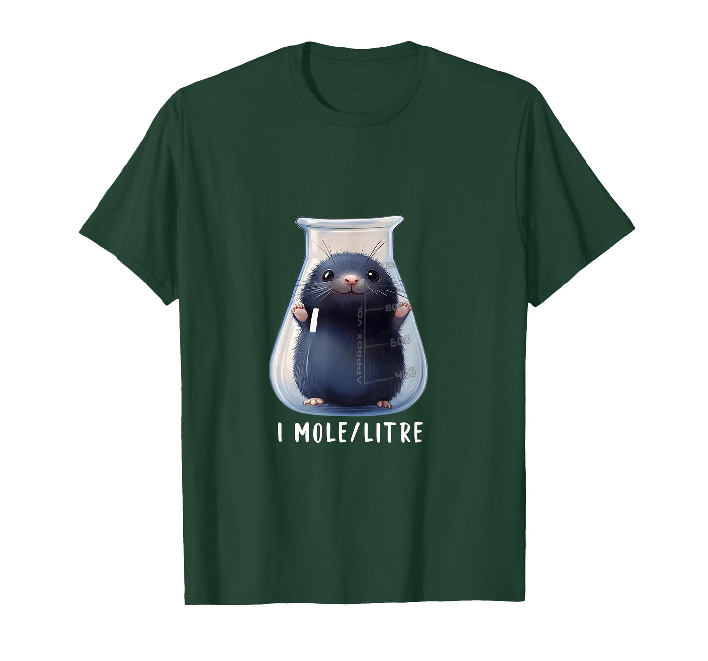 Funny Chemistry Science Student Mole T-Shirt