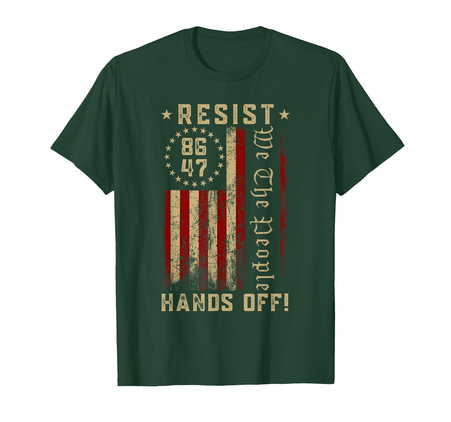 Resist Hands Off Social Security Medicare Medicaid Protest T-Shirt