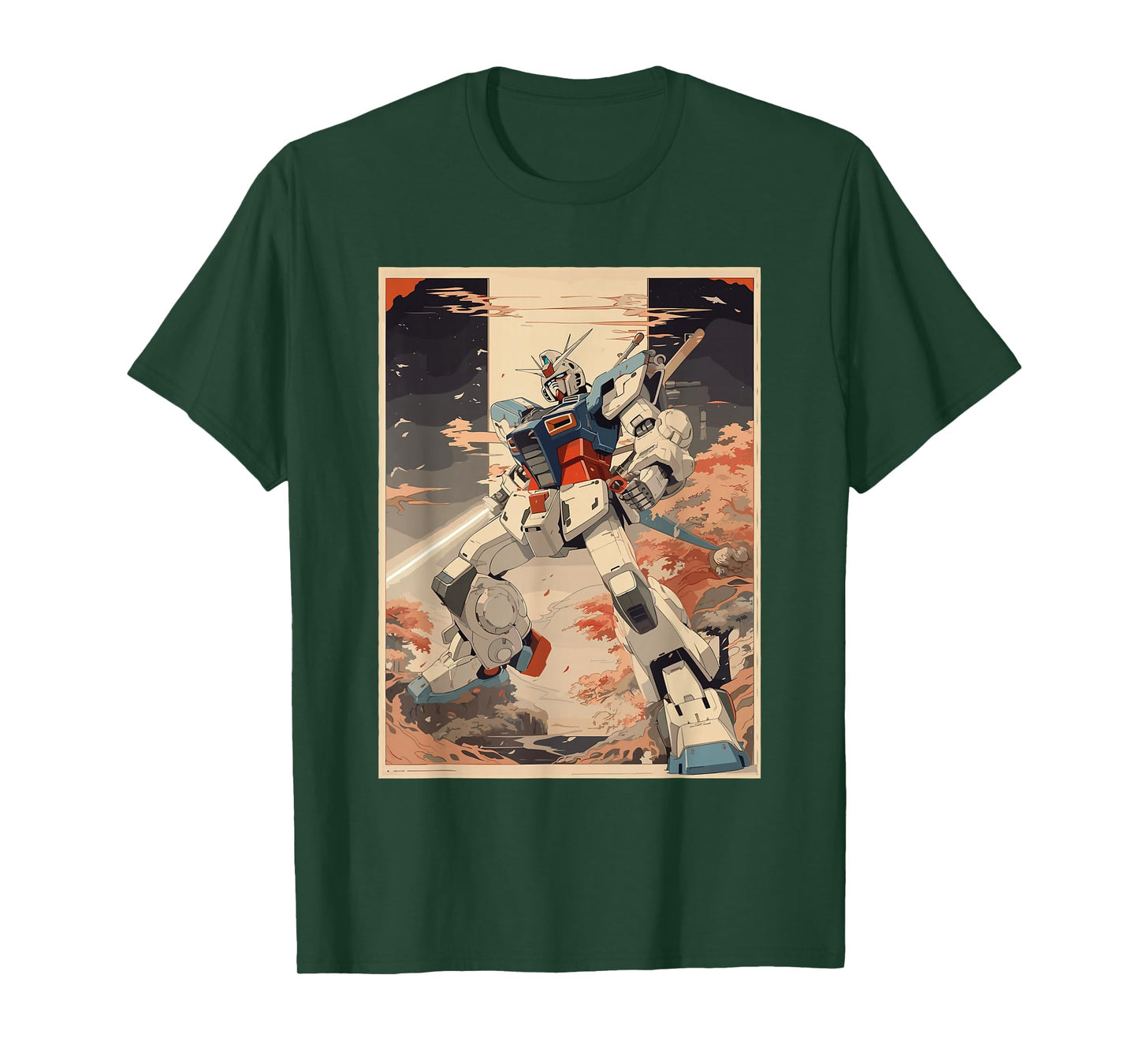 Anime Japanese robot giant mecha anime robot action figure T-Shirt